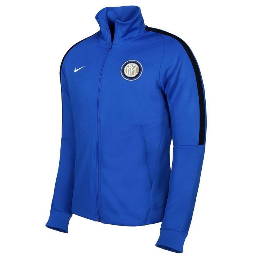 US$ 25.80 - Inter Milan Jacket Blue 2017/18 - www.fcsoccerworld.com
