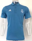 Real Madrid Polo Shirt Light Blue 2017