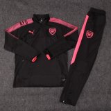 Arsenal Training Suit Zipper Black 2017/18