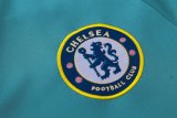 Chelsea Training Suit Zipper Cyan 2017/18