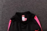 Arsenal Jacket + Pants Training Suit Pink/Black 2017/18