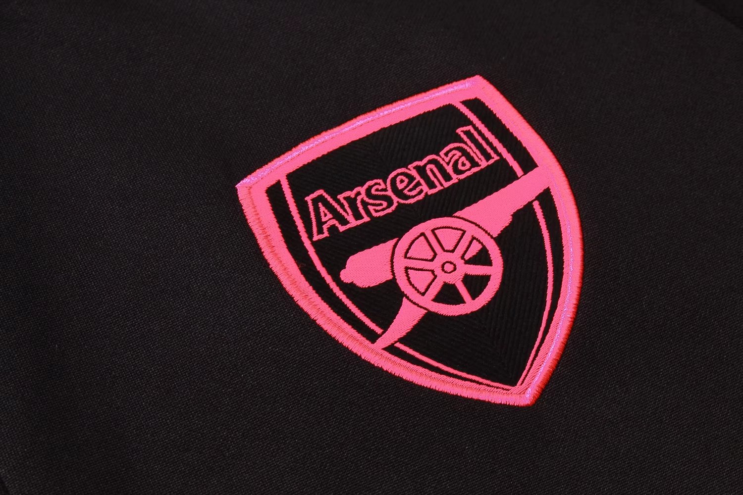 arsenal tracksuit black and pink