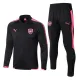 Arsenal Jacket + Pants Training Suit Pink/Black 2017/18