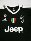Juventus Goal Keeper Jersey Black Men 2017/18 - Long Sleeve