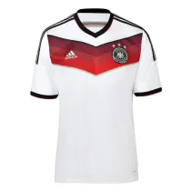 Mens Germany Retro Home Jersey 2014 Champions