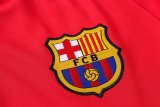 Barcelona Jacket + Pants Training Suit Red 2017/18