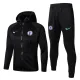 Chelsea Hoodie Jacket + Pants Training Suit Black 2017/18