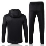 Juventus Hoodie Jacket + Pants Training Suit Black 2017/18
