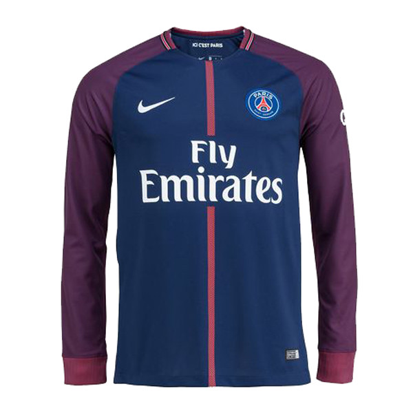 US$ 16.8 - PSG Home Jersey Long Sleeve Men 2017/18 - www ...