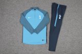 Tottenham Hotspur Training Suit Zipper Light Blue 2017/18