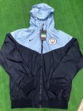 Manchester City Authentic Woven Windrunner Blue Men's 2017/18