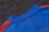 PSG Jacket + Pants Training Suit Low Neck Blue 2017/18