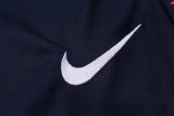 PSG Jacket + Pants Training Suit Low Neck Blue 2017/18