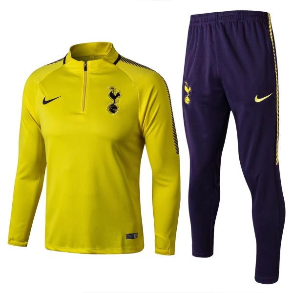 Tottenham Hotspur Training Suit Zipper Yellow 2017/18