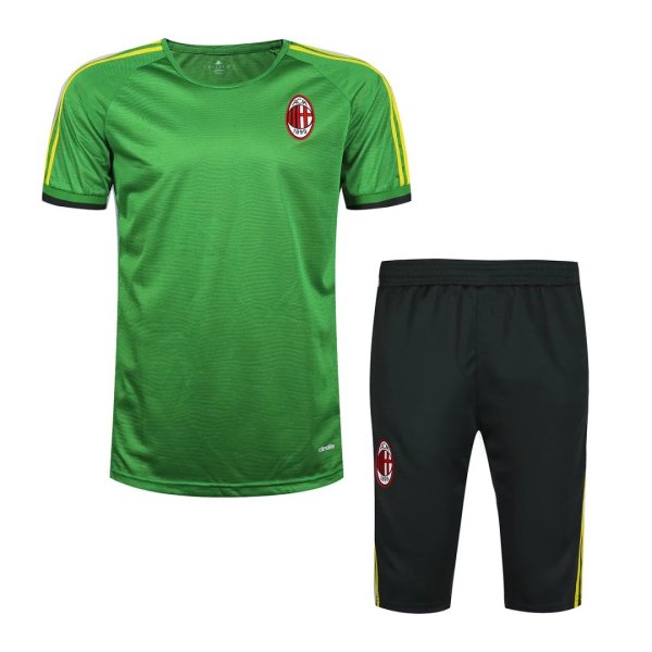 AC Milan Short Training Suit Champions League Green 2015/16
