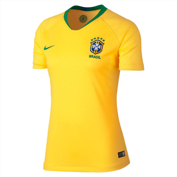 Brazil FIFA World Cup 2018 Home Jersey Women's