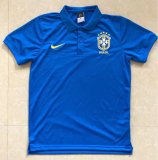 Brazil FIFA World Cup 2018 Polo Shirt Blue