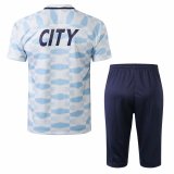 Manchester City Short Training Suit Light Blue Diamond 2017/18