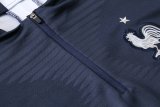 France FIFA World Cup 2018 Training Suit Royal Blue Stripe