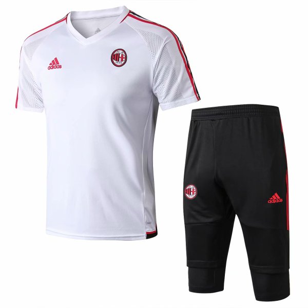 AC Milan Short Training Suit White 2017/18