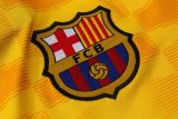 Barcelona Short Training Suit Yellow Diamond 2017/18
