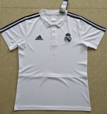 Real Madrid Polo Shirt White 2018