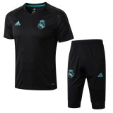 Real Madrid Short Training Suit Black 2017/18
