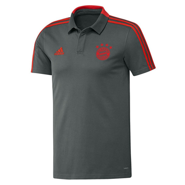 Bayern Munich Polo Shirt Grey 2018