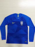 Brazil FIFA World Cup 2018 Away Jersey Long Sleeve Men's