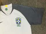 Brazil FIFA World Cup 2018 Goalkeeper Light Grey Jersey Short Sleeve Men's