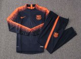 Barcelona Training Suit Zipper Orange 2018/19