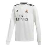 Real Madrid Home Jersey Long Sleeve Men's 2018/19