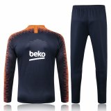 Barcelona Training Suit Zipper Orange 2018/19