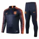 Barcelona Training Suit Zipper Orange 2018/19