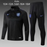 Kids England FIFA World Cup 2018 Training Suit Black