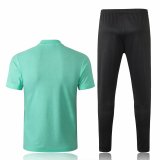 Portugal FIFA World Cup 2018 Polo + Pants Training Suit Green