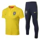 Brazil FIFA World Cup 2018 Polo + Pants Training Suit Yellow