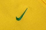 Brazil FIFA World Cup 2018 Polo + Pants Training Suit Yellow