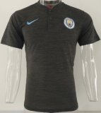 Manchester City Polo Shirt Grey 2018
