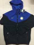 Inter Milan Authentic Woven Windrunner Blue 2018/19