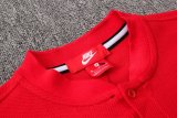 France FIFA World Cup 2018 Polo + Pants Training Suit Red