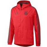 Bayern Munich Authentic Woven Windrunner Red 2018/19