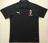 AC Milan Polo Shirt Black 2018/19