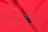 France Jacket + Pants Training Suit Red Stripe 2018