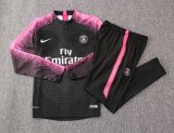 PSG Training Suit Zipper Black Stripe 2018/19