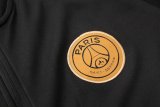 PSG Anthem Jacket + Pants Training Suit Gold Logo Black Stripe 2018/19