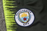 Manchester City Jacket + Pants Training Suit Grass Green Stripe 2018/19