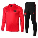 PSG x Jordan Jacket + Pants Training Suit Red 2018/19