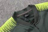 Manchester City Jacket + Pants Training Suit Grass Green Stripe 2018/19