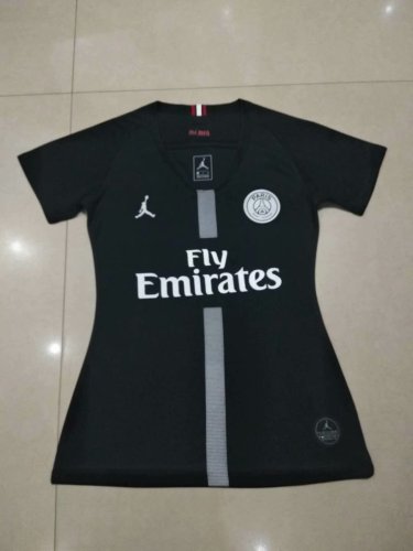 Us 14 8 Psg X Jordan Third Black Jersey Women S 2018 19 M